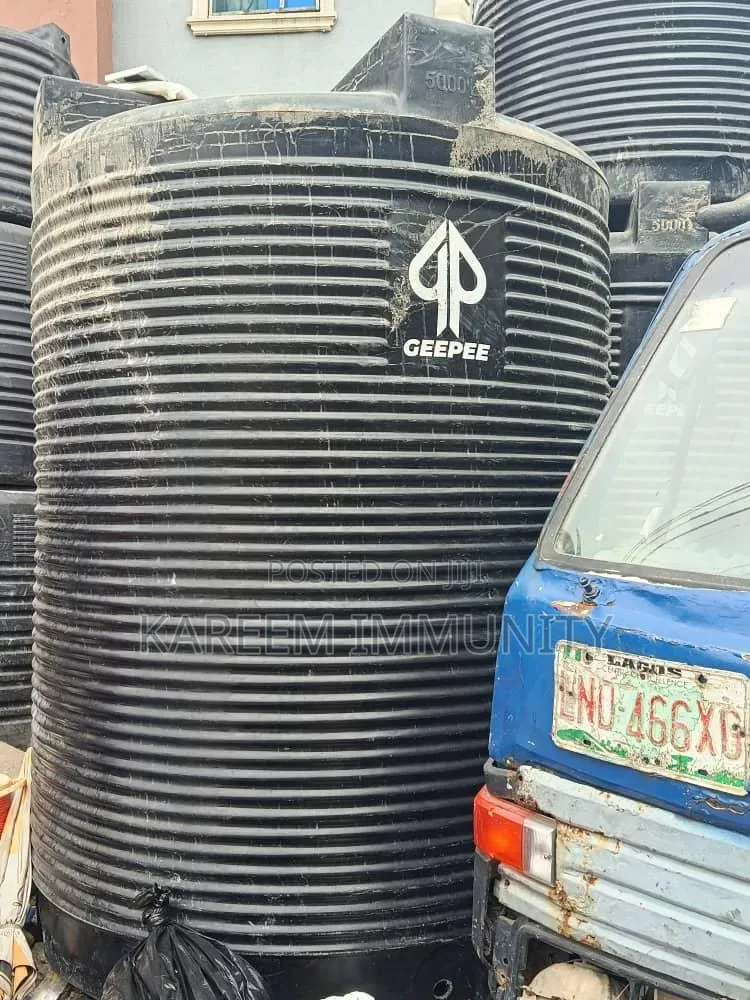 Geepee Water Tank 5000litters 100%Rubber