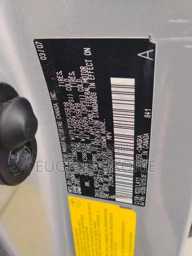 Lexus RX 2007 Silver