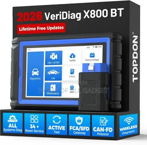 TOPDON X800BT OBD2 Scanner, Bidirectional Scan Tool, 34 Reset Service