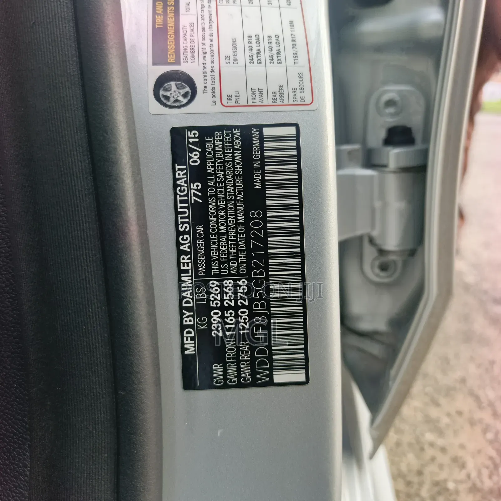 Mercedes-Benz E350 2015 Silver