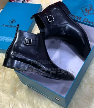 Black and Brown Men's Ankle Boot