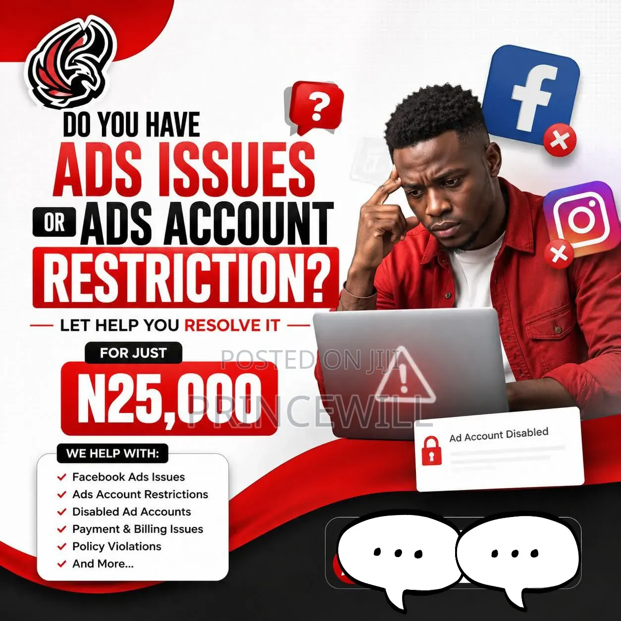 Fix Restricted Facebook Instagram Ad Account | Resolve Ads Issues