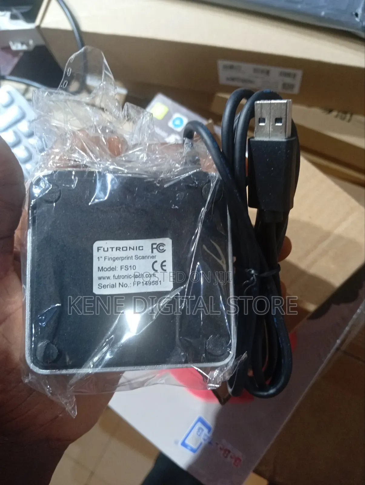 Futronic FS10 Biometric Scanner for JAMB, NIN Office Use