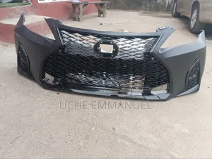 Front Bumper Is250 Black Face 2020