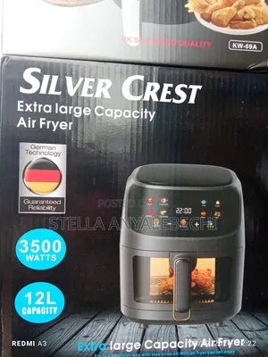 Silvercrest Deep Air Air Fryer for Baking, Toasting and Frying(12L)
