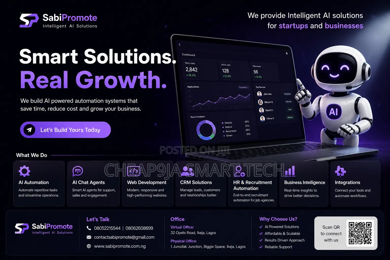 We Provide Intelligent AI Solutions for Startups and Businesses