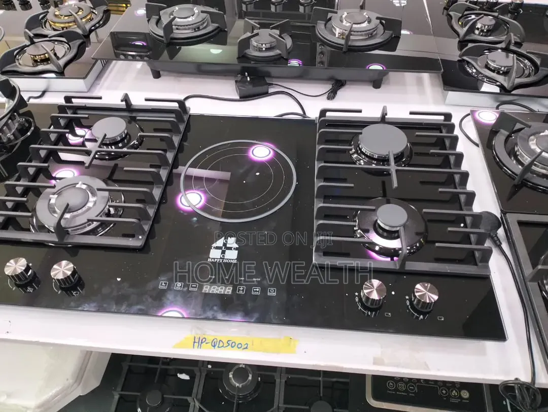 4 + 1 Burner With Inverter Hot Plate Timer