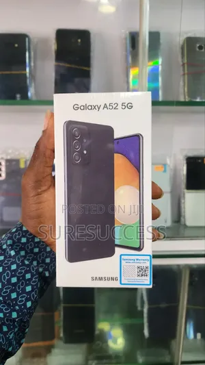 New Samsung Galaxy A52 5G 128 GB Black