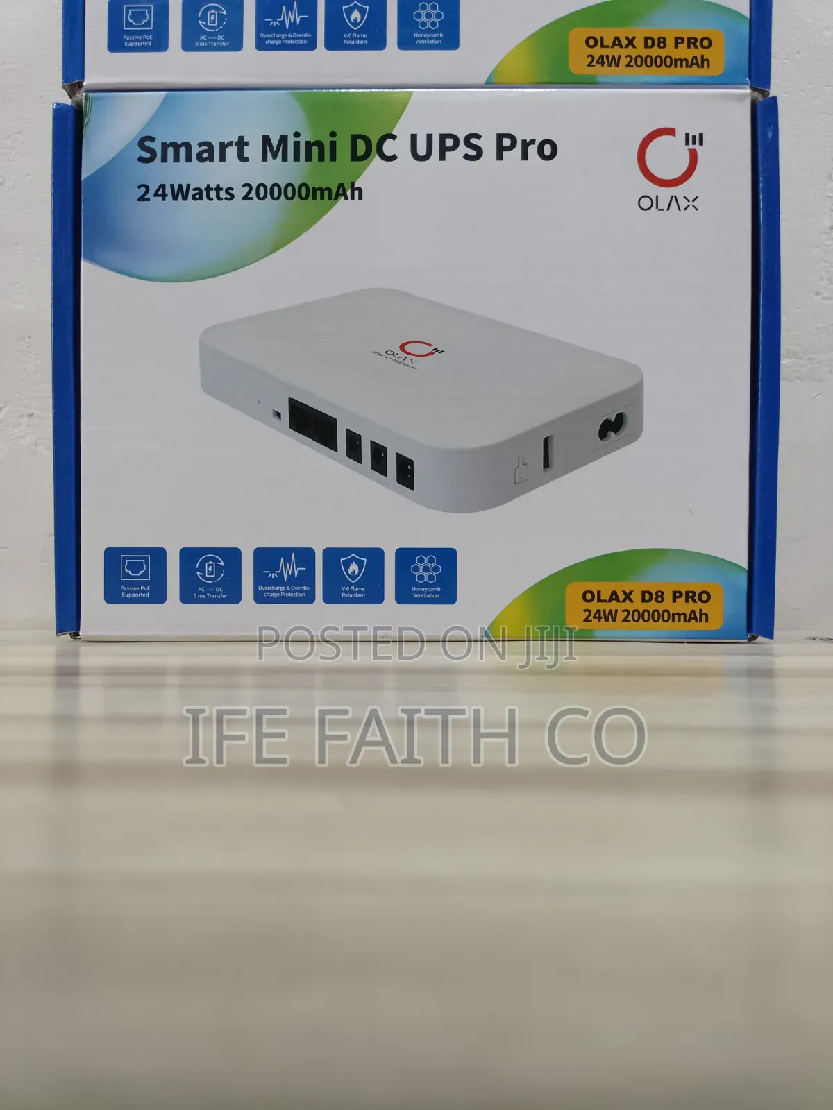 Smart Mini DC UPS Pro 24watts 20,000mah