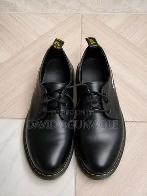 Used Black Dr Martens Shoes – Size 45