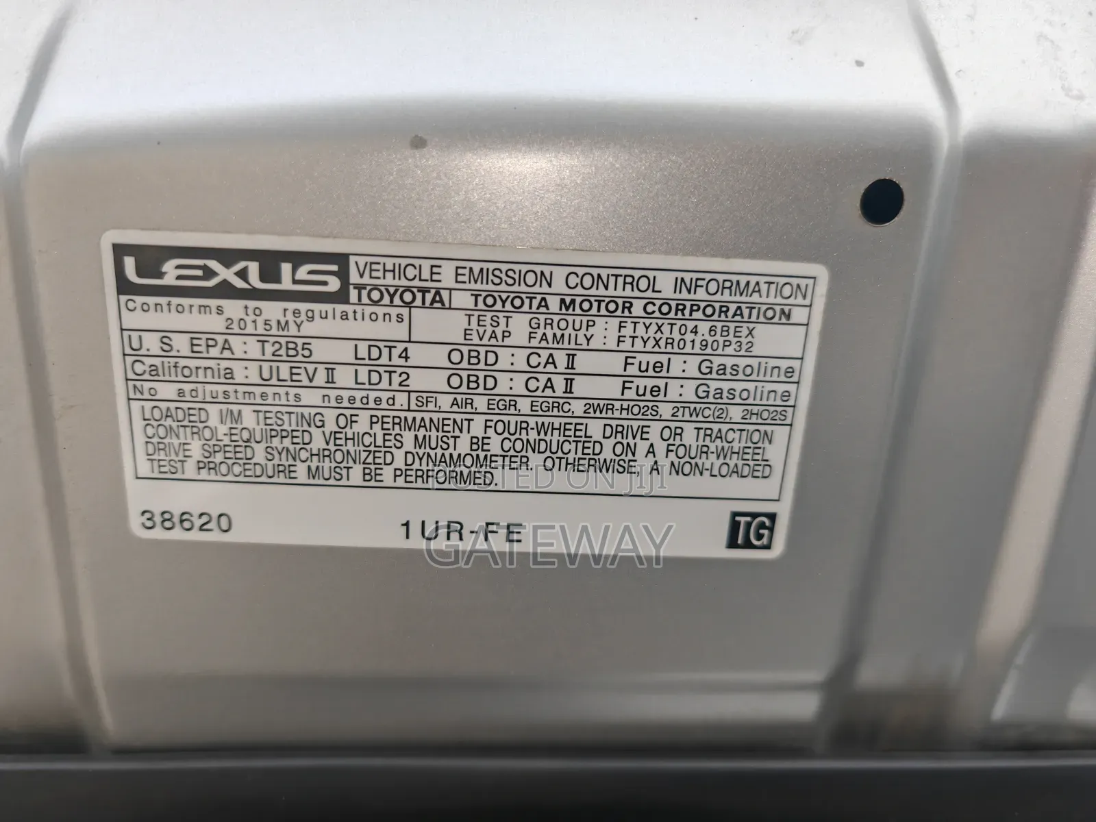 Lexus GX 2015 Silver