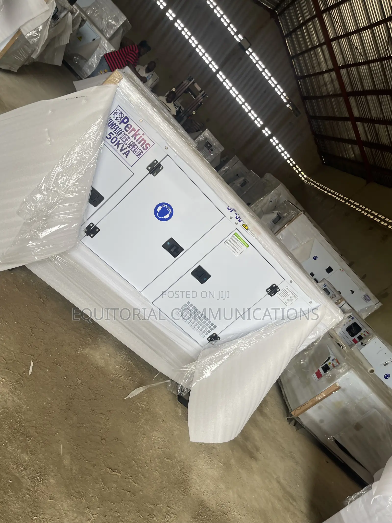 Perkins 50kVA Soundproof Generator