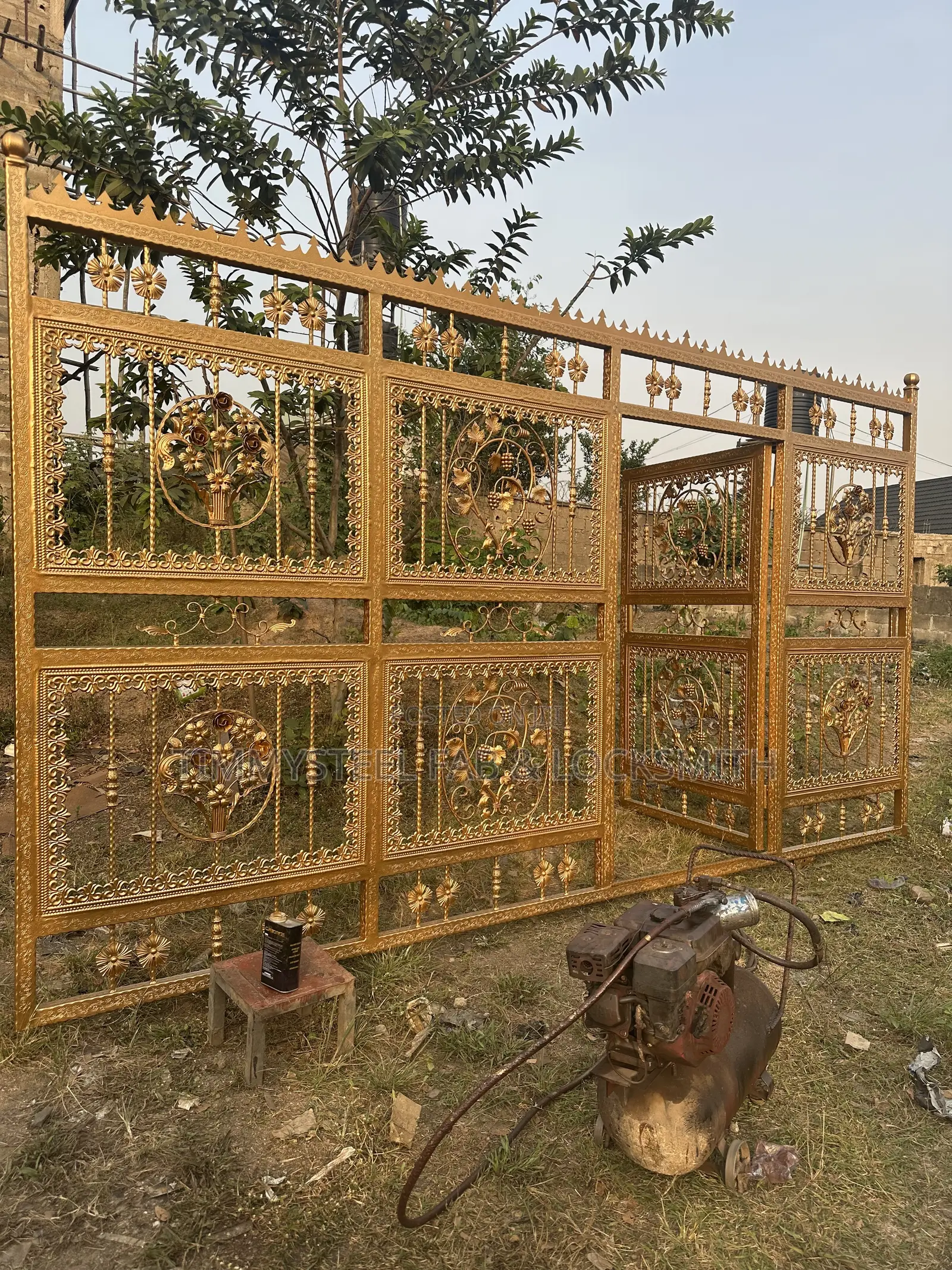 Imported Wrought Iron Pipes