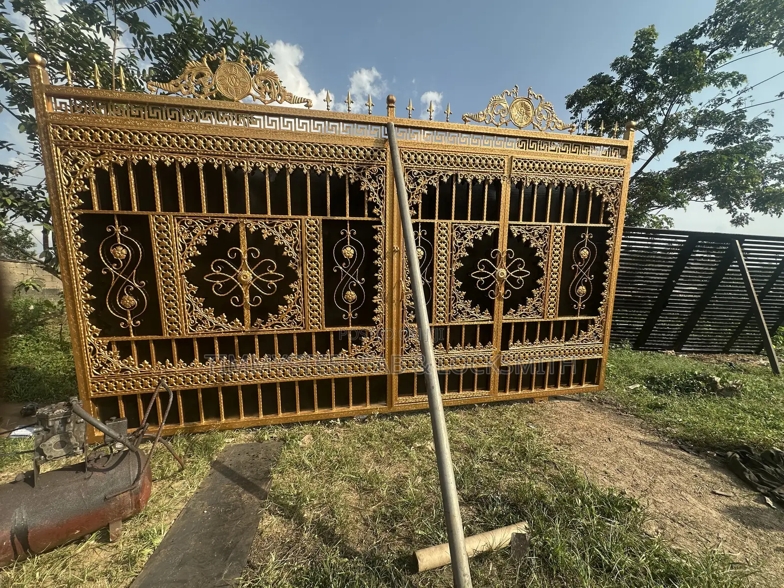 Imported Wrought Iron Pipes