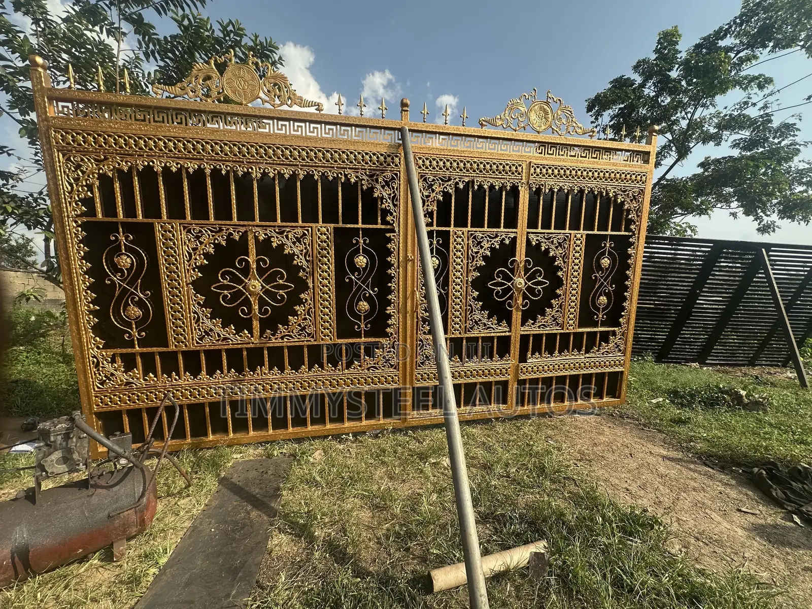 Imported Wrought Iron Pipes