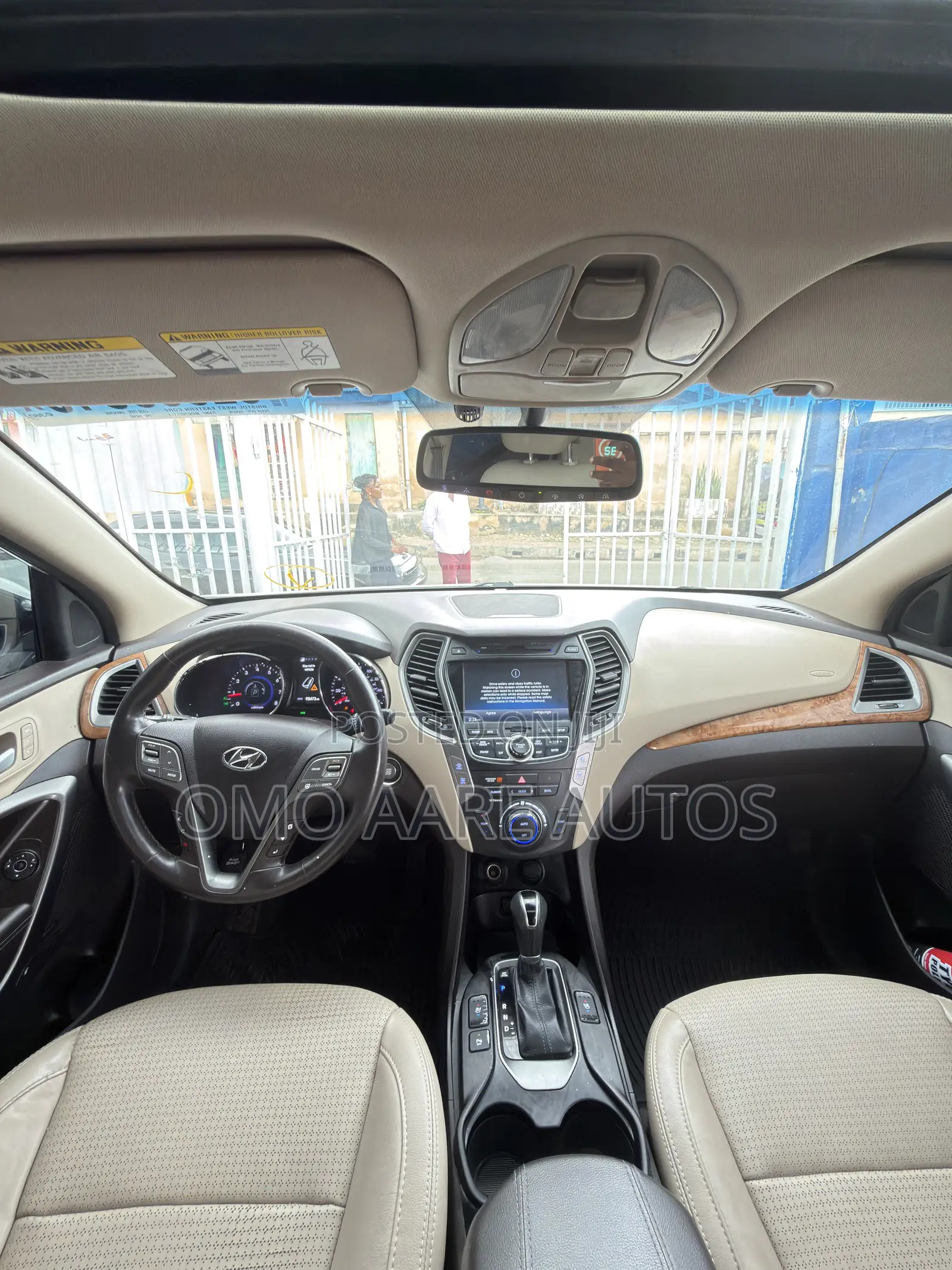 Hyundai Santa Fe 2014 White