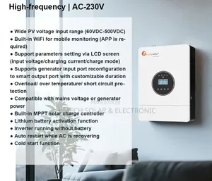 FELICITY 4KVA 24v Hybrid Inverter - WiFi Function Available