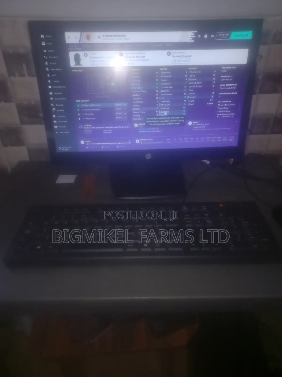 Desktop Computer HP 4GB Intel Pentium HDD 500GB