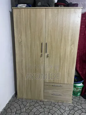 Movable Wardrobe With Drawers and Hanger