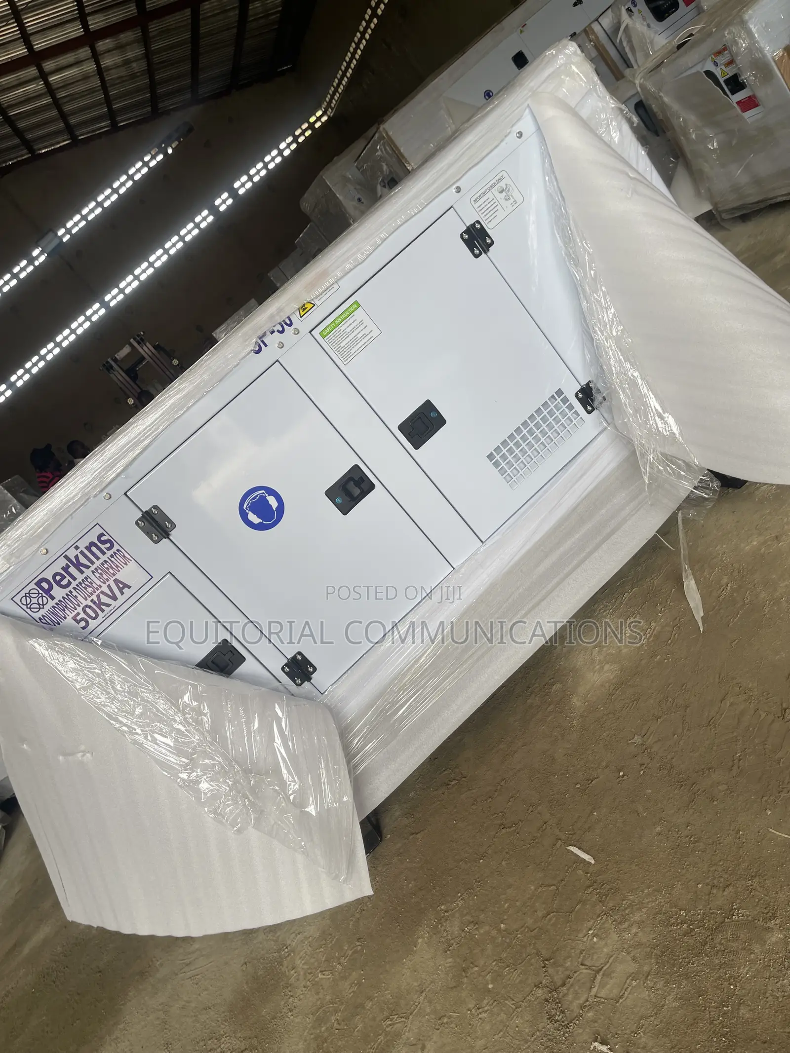 Perkins 50kVA Backup Generator