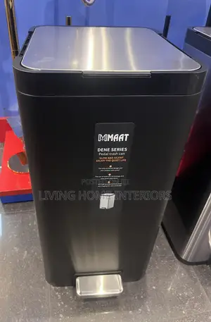 A Rectangular Stainless-Steel Pedal Trash Bin (Waste Bin)
