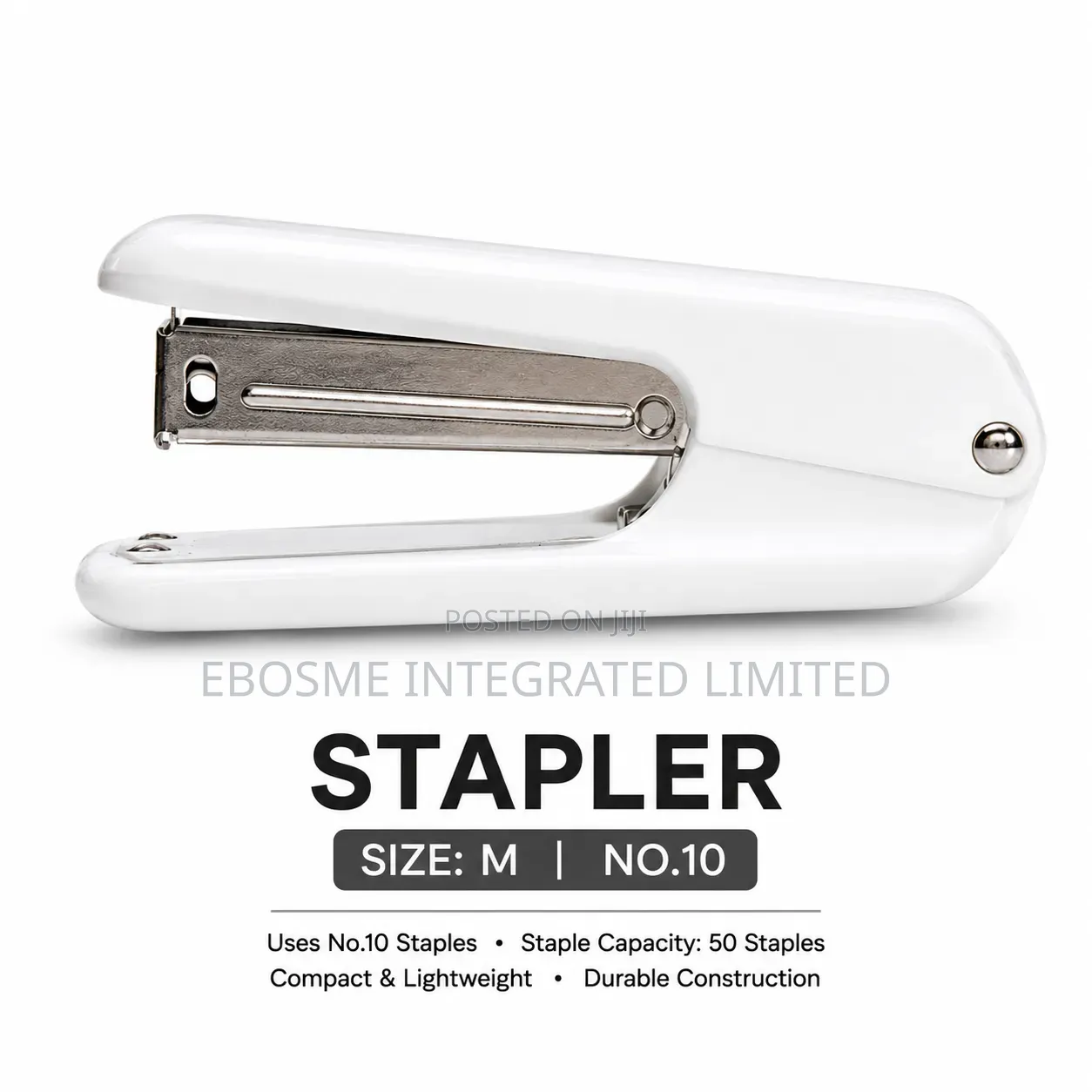 Medium Stapler – White