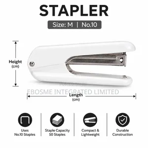 Medium Stapler – White