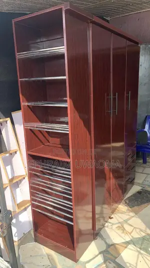 Neatly Used Walldrobe Wit Side Shoe Rack
