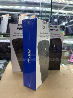 New Tecno Pop 10 128 GB Black