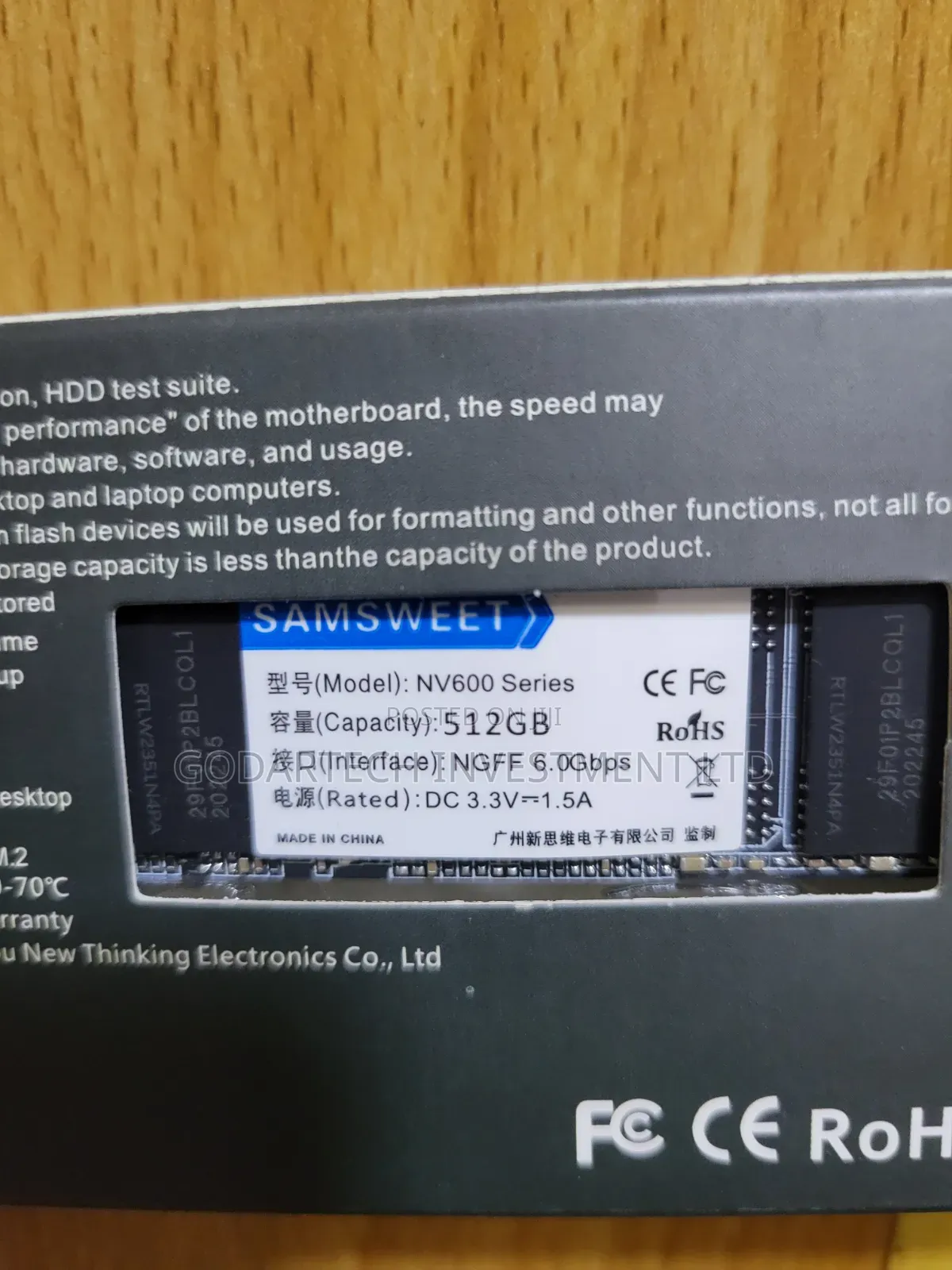 Samsweet M.2 512ssd