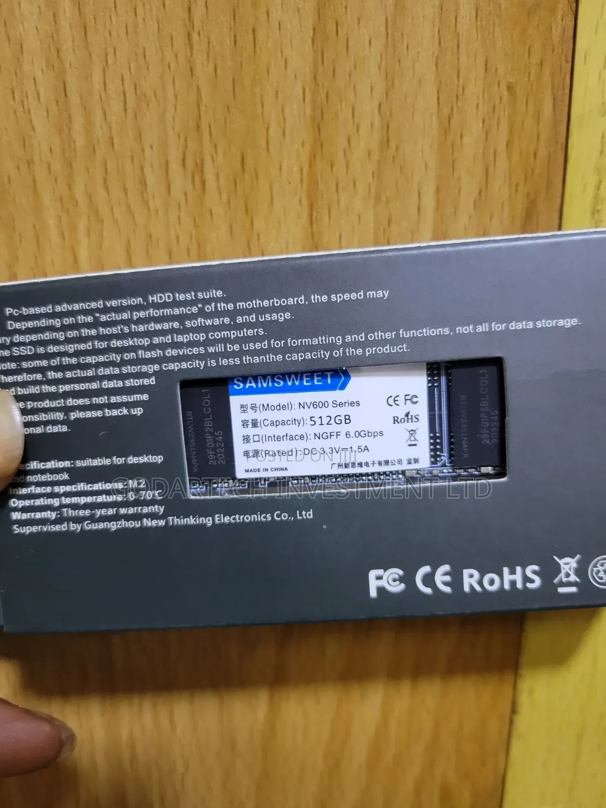 Samsweet M.2 512ssd