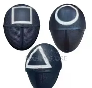 Halloween Mask With PC Triangle Printed Movie Game Mask