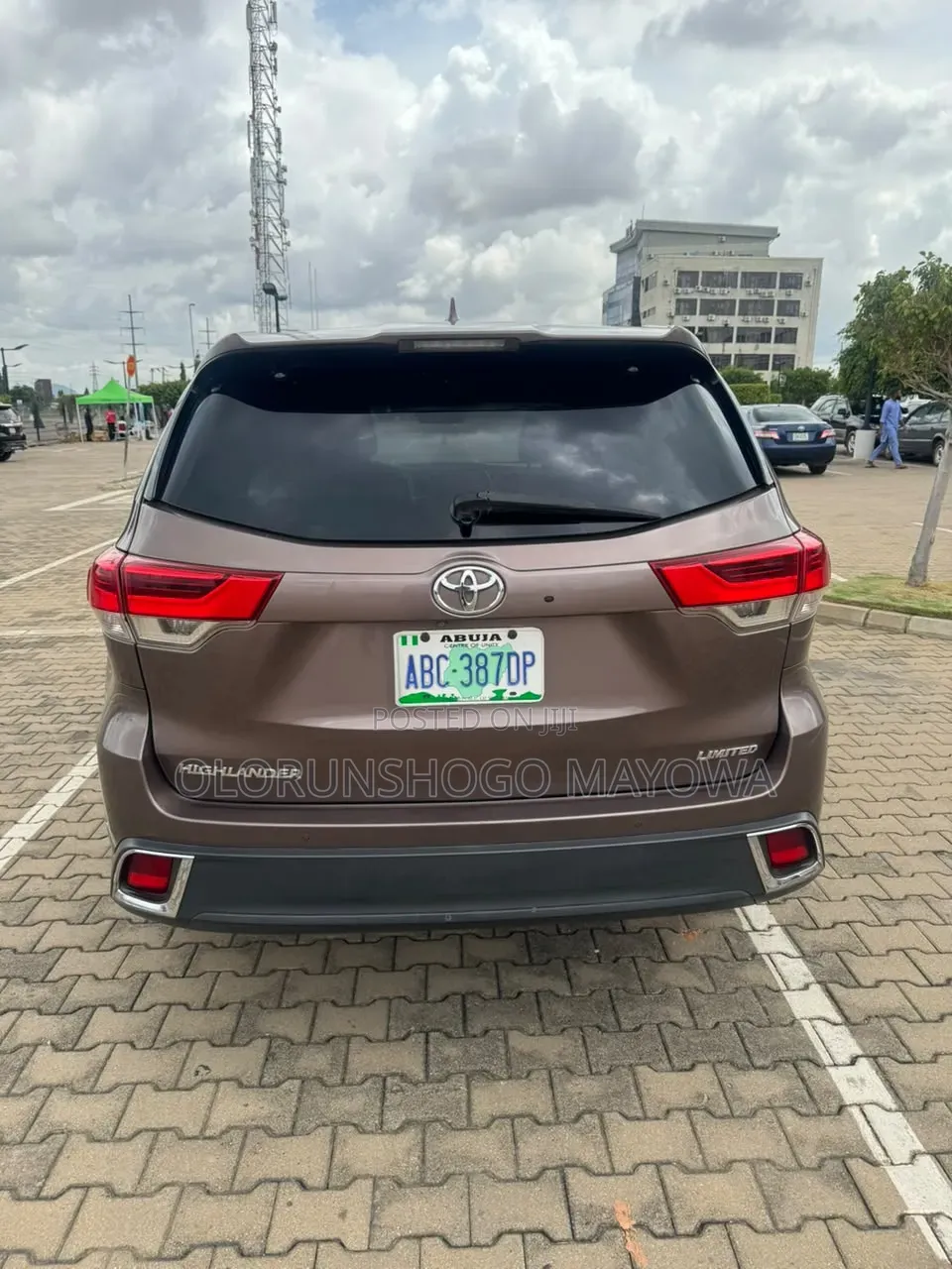Toyota Highlander 2017 Brown