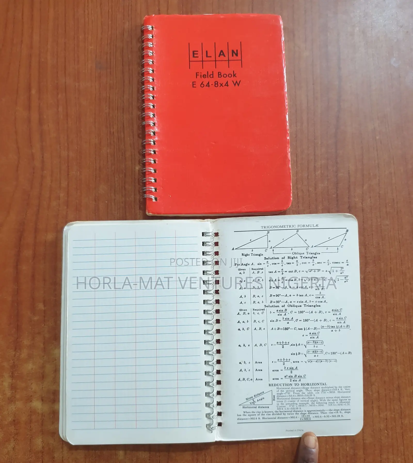 Geological Field Notebook (Elan)