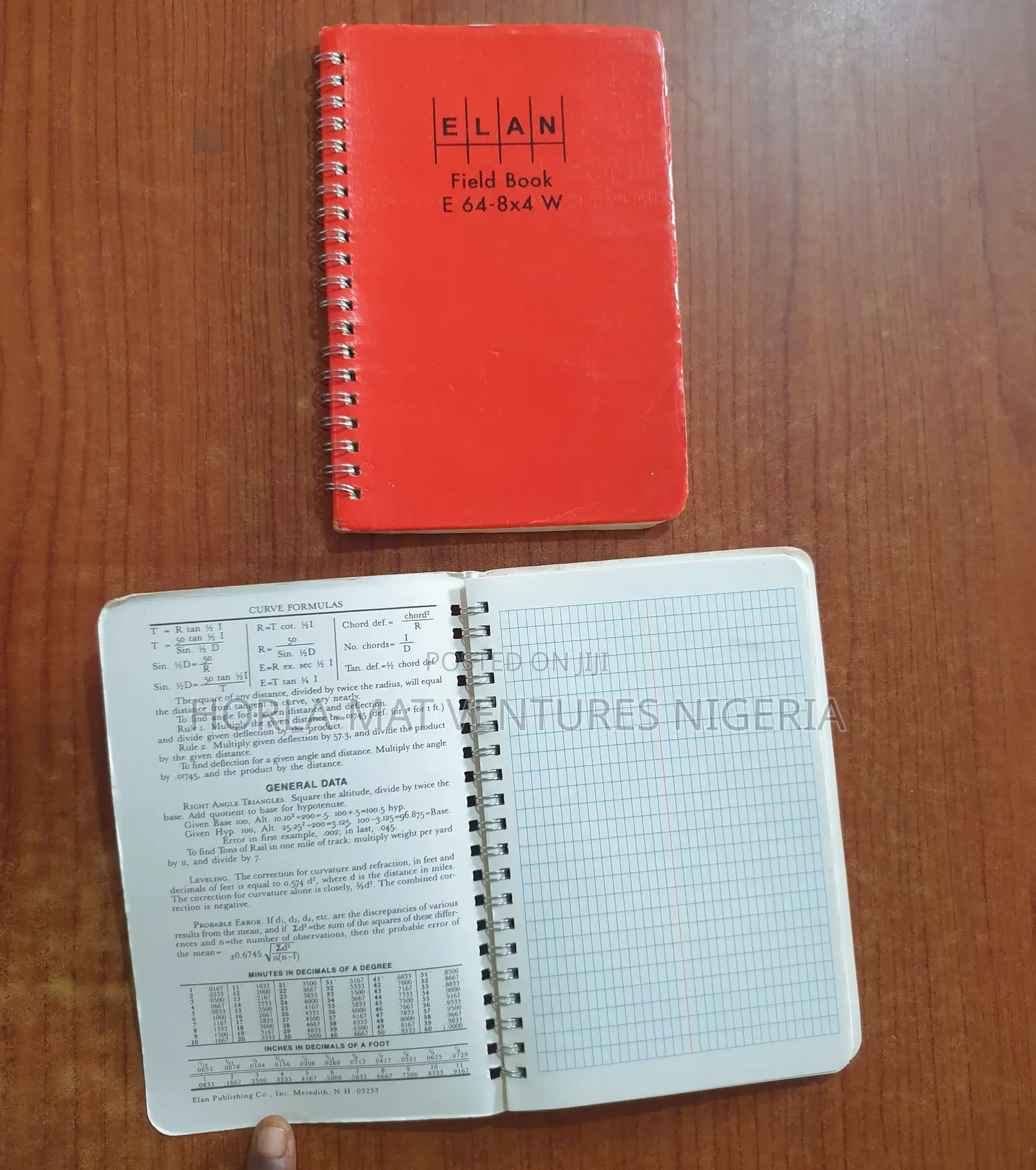 Geological Field Notebook (Elan)