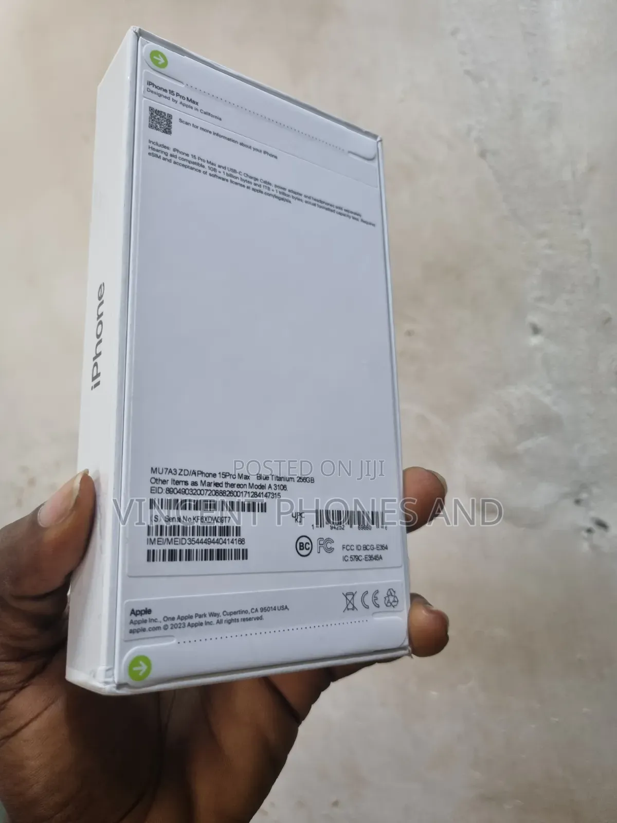 New Apple iPhone 15 Pro Max 256 GB Graphite