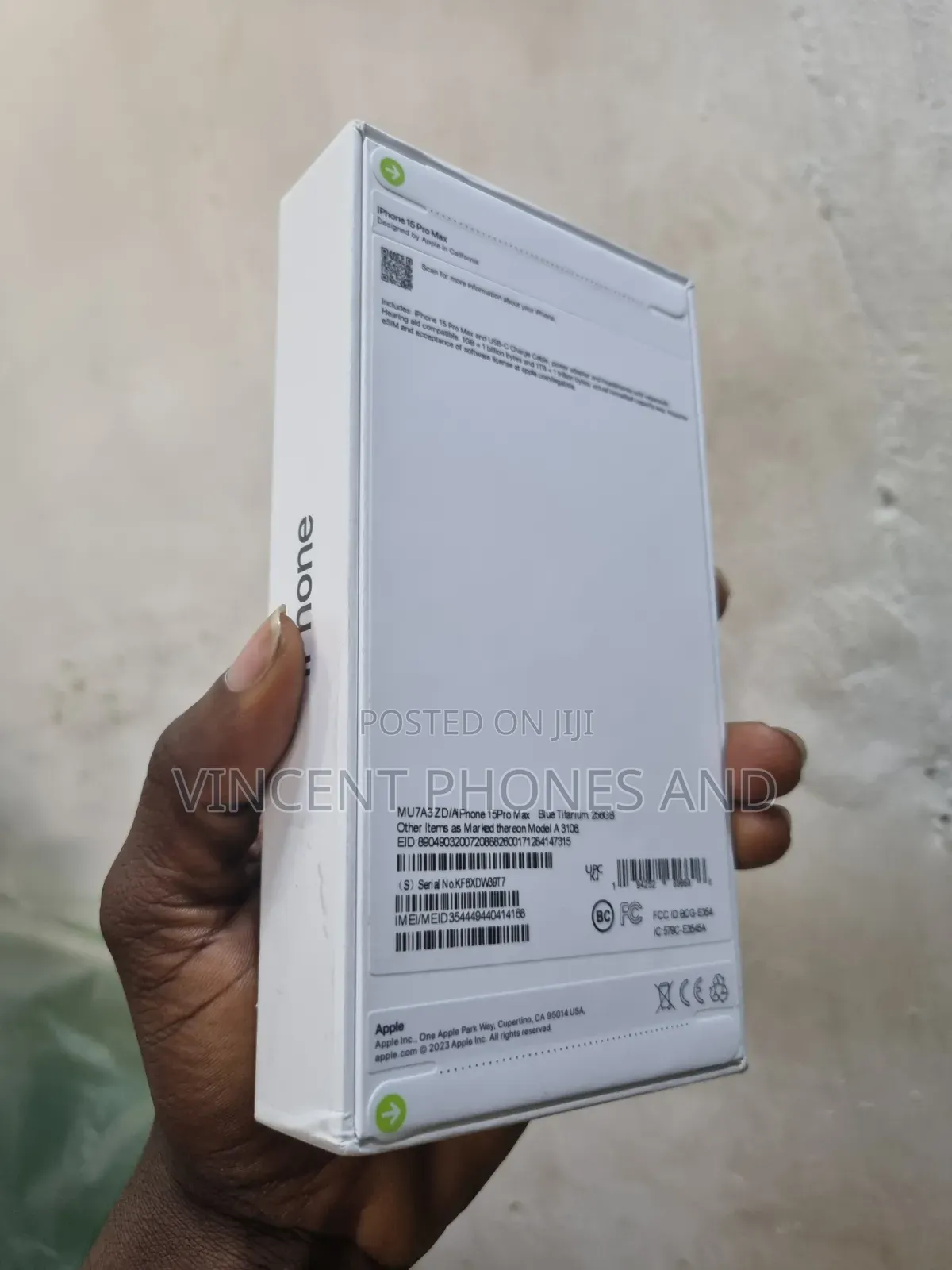 New Apple iPhone 15 Pro Max 256 GB Graphite