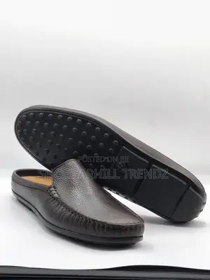 Fattielli Shoes Half Shoes Drivers With Pebbled Sole