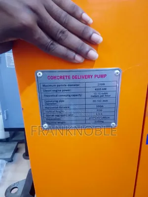 40cubic Concrete Pump