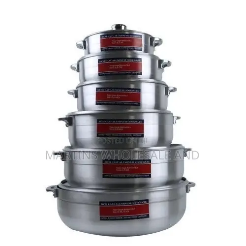 6-Piece Cast Aluminum Cookware Set