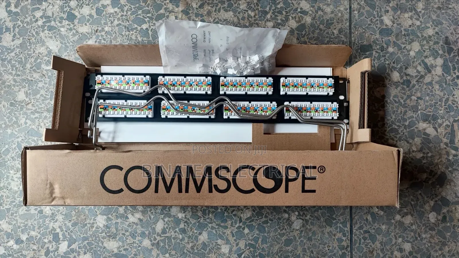 CommScope Cat6  Network Patch Panel | Professional Rack-Mount Cat6