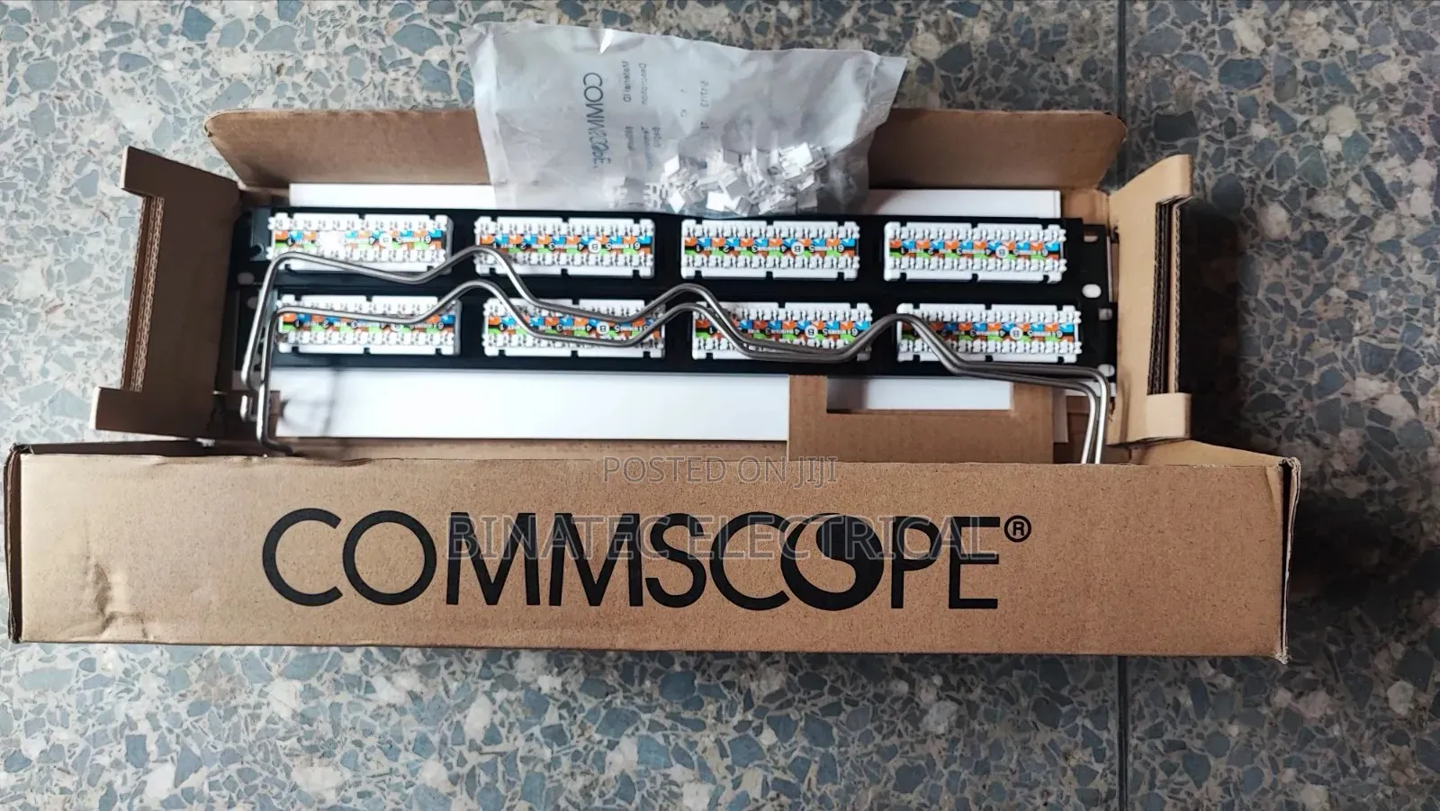 CommScope Cat6  Network Patch Panel | Professional Rack-Mount Cat6