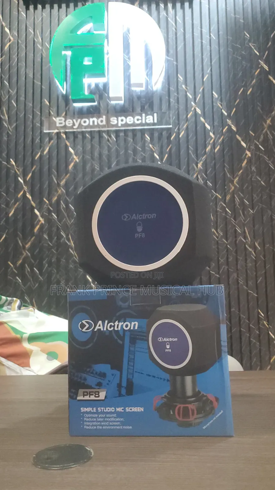 Alctron PF8 Acoustic Insert Filter / Simple Studio Mic Screen