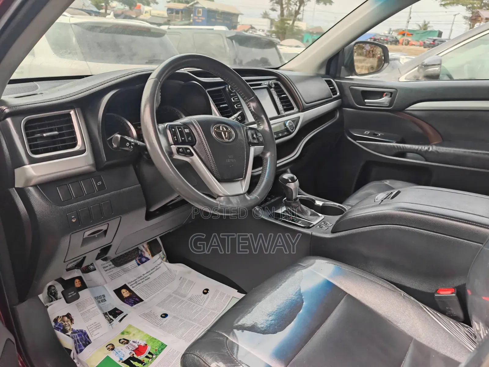 Toyota Highlander 2016 Maroon
