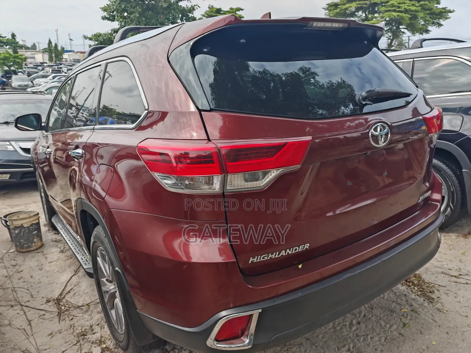 Toyota Highlander 2016 Maroon