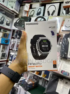 Porodo FitPulse Pro Smart Watch - 1.43" AMOLED Display, Bluetooth Call