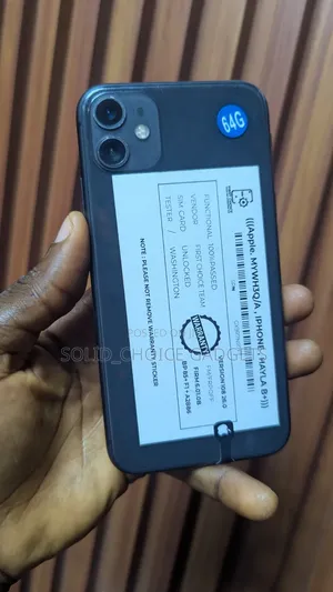 Apple iPhone 11 64 GB Black