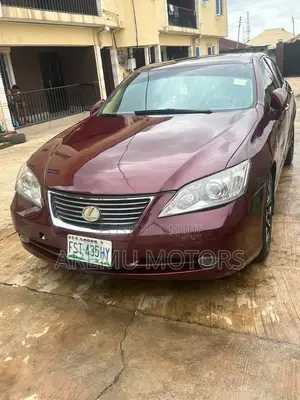 Lexus ES 350 2010 Burgundy