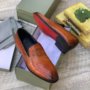 Berluti Leather Red Bottoms Soles in 3 Colours