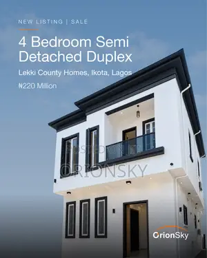 4bdrm Duplex in Ikota for sale